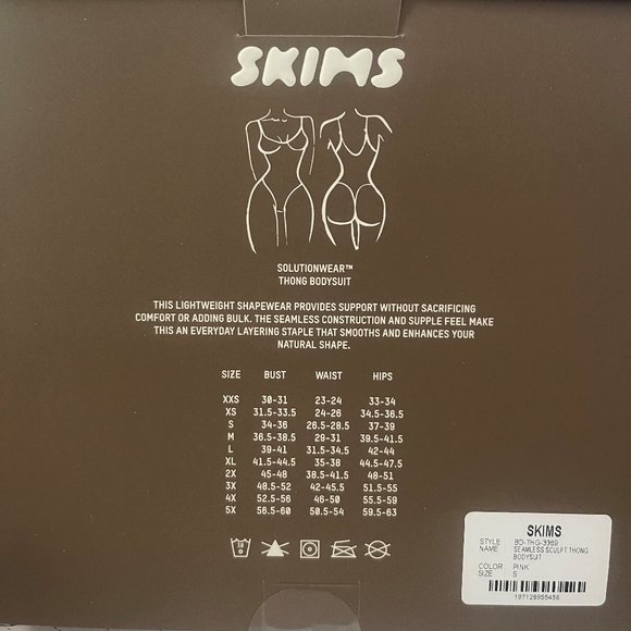 Limited Edition Skims Seamless Sculpt Thong Bodysuit - Sugar Pink - Picture 6 of 6